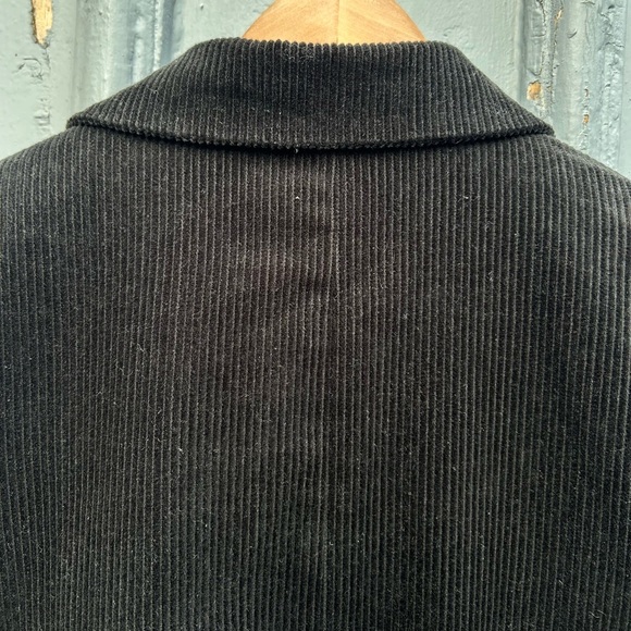 Emerson Fry Black Dylan Cord Jacket, Size Large - Picture 7 of 15